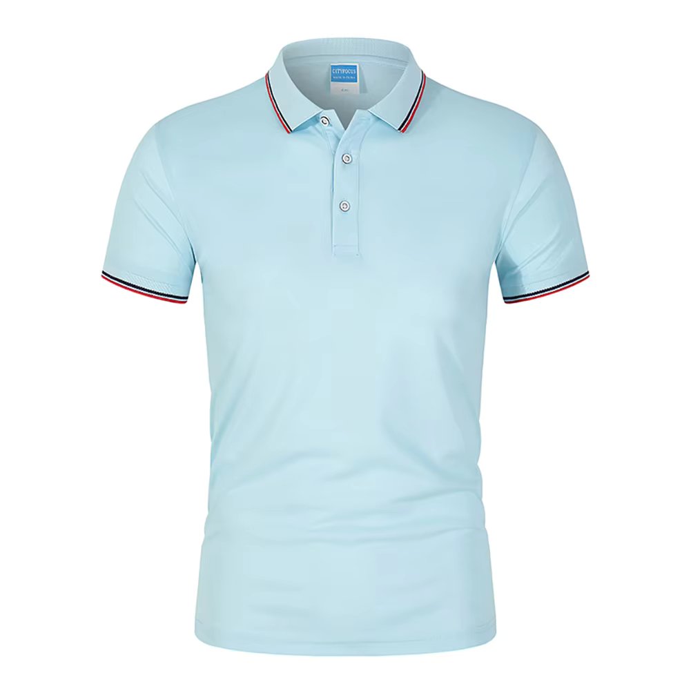 Wholesale UPF 50+ Polo Custom Polyester Spandex Premium Men's Polo product image