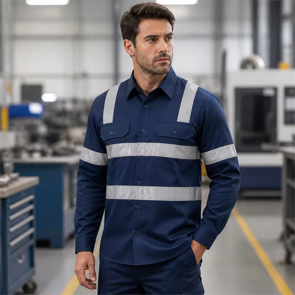 Cotton Long-Sleeve Men's Shirt product image