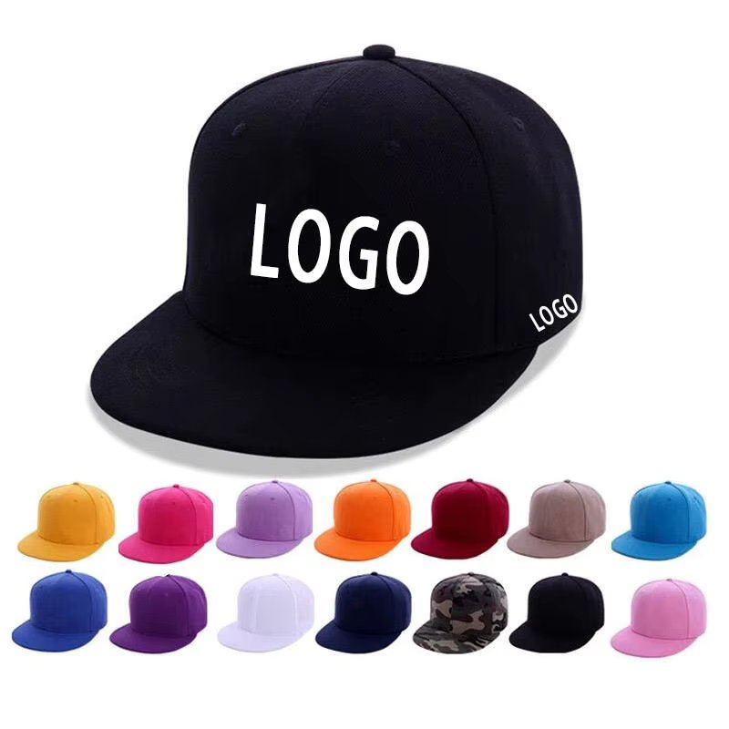 Custom Logo 5-Panel 100% Polyester Baseball Sports Hat High Quality Hand Embroidered Golf Hat with Rope for Business product image