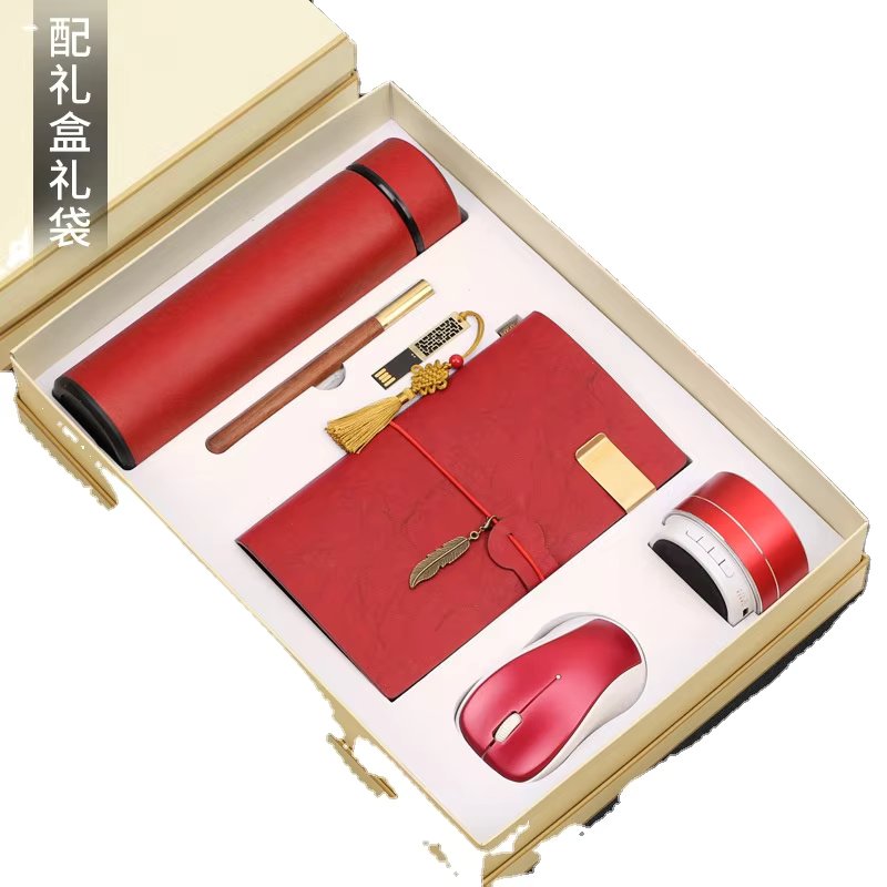 Cheap Price Hot Water Bottle Gift Set for Business Vacuum Temperature Bottle Gift Set With Custom logo product image