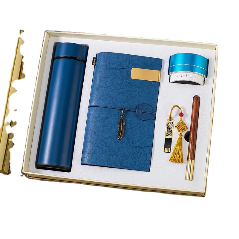 Custom logo High Quality Promotional Notebook and Pen Gift Set Water Bottle Notebook and Pen Gift Set product image