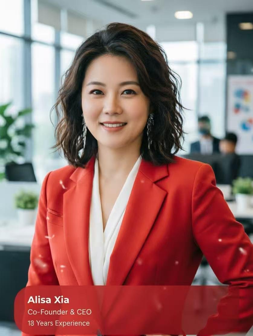 Alisa Xia — CEO & Co-Founder of AI-MICH Group