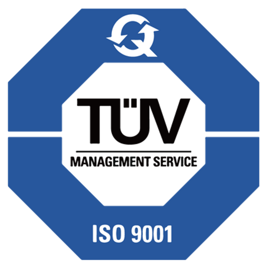 TÜV ISO 9001 Certification