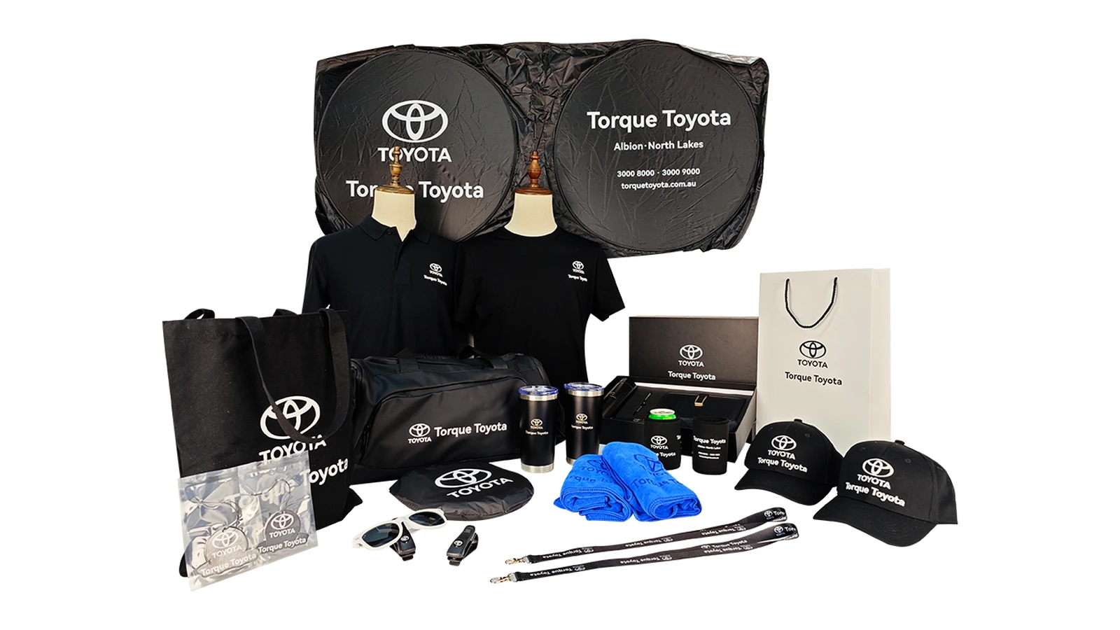 Toyota Dealer and showroom merchandise